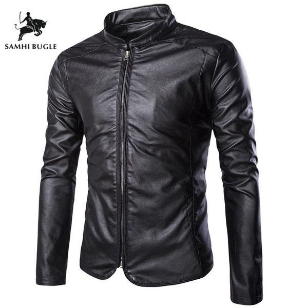 men's fur & faux 2021 handsome artificial leather jacket punk style red jackets zipper men chupas jaqueta de couro 5xl, Black
men's fur & faux 2021 handsome artificial leather jacket punk style red jackets zipper men chupas jaqueta de couro 5xl, Black