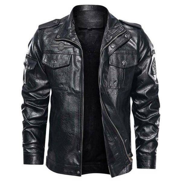 men's jackets motorcycle mens windproof long sleeves coats winter warm biker pockets turn down collar outwear men jacket, Black;brown
men's jackets motorcycle mens windproof long sleeves coats winter warm biker pockets turn down collar outwear men jacket, Black;brown