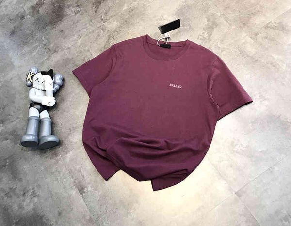 2022 factory wholesale new summer bb grape purple letter printed cotton loose casual round neck short sleeve t-shirt a1, White
2022 factory wholesale new summer bb grape purple letter printed cotton loose casual round neck short sleeve t-shirt a1, White