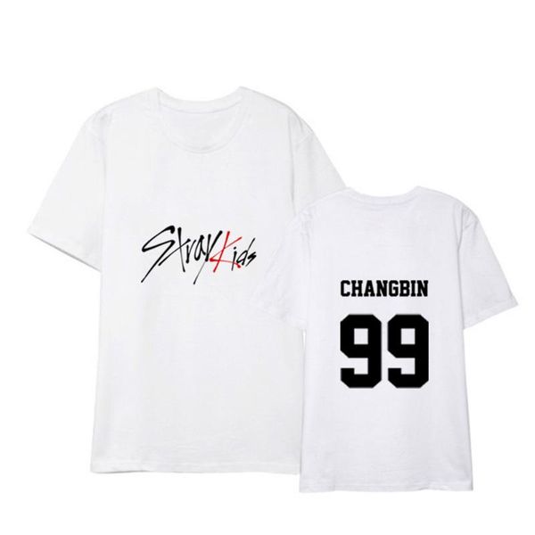 women's t-shirt kpop stray kids summer t-shirts pure cotton short sleeve oversized round-neck shirt felix loose shirts y405, White
women's t-shirt kpop stray kids summer t-shirts pure cotton short sleeve oversized round-neck shirt felix loose shirts y405, White