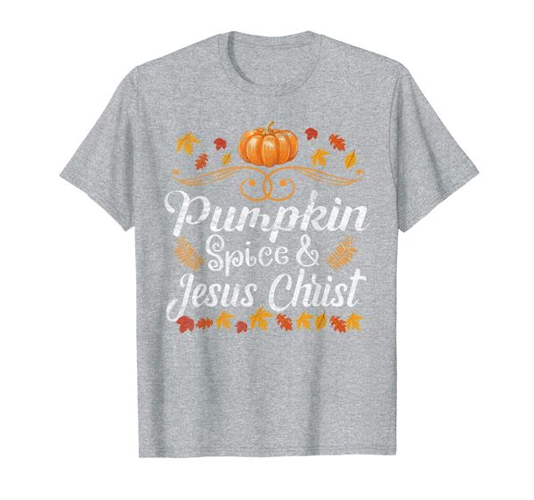thanksgiving gift women pumpkin spice and jesus christ tee t-shirt, White;black
thanksgiving gift women pumpkin spice and jesus christ tee t-shirt, White;black