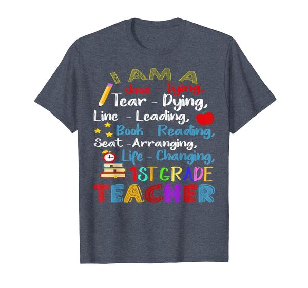 I Am A Shoe-Typing Tear-Drying 1st First Grade Teacher Shirt, Mainly pictures
I Am A Shoe-Typing Tear-Drying 1st First Grade Teacher Shirt, Mainly pictures