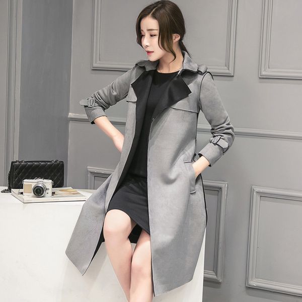 2021 new windbreaker with belt women's korea style slim grey coats spring autumn trench coat para as mulheres wx12 85d7, Tan;black
2021 new windbreaker with belt women's korea style slim grey coats spring autumn trench coat para as mulheres wx12 85d7, Tan;black