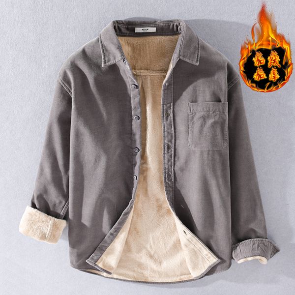2021 new winter and autumn long sleeve veet corduroy 100% cotton gray casual comfortable shirts for men solid trendy shirt 1o91, White;black
2021 new winter and autumn long sleeve veet corduroy 100% cotton gray casual comfortable shirts for men solid trendy shirt 1o91, White;black