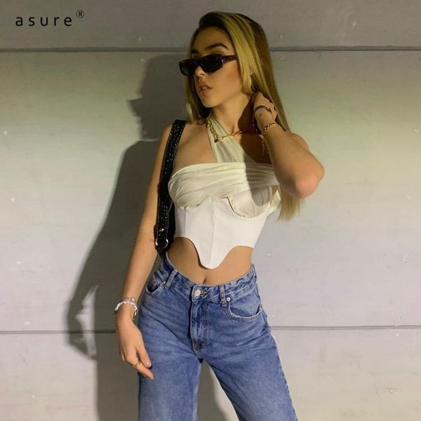 woman tank clothes cami tube halter female gothic 90s aesthetic grunge clothing a20778t, Gray
woman tank clothes cami tube halter female gothic 90s aesthetic grunge clothing a20778t, Gray