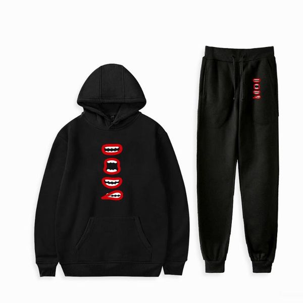 men's tracksuits berywam print fashion fall suit hoodies sportswear hooded sweatshirt + ankle banded pant two piece set youthful style, Gray
men's tracksuits berywam print fashion fall suit hoodies sportswear hooded sweatshirt + ankle banded pant two piece set youthful style, Gray