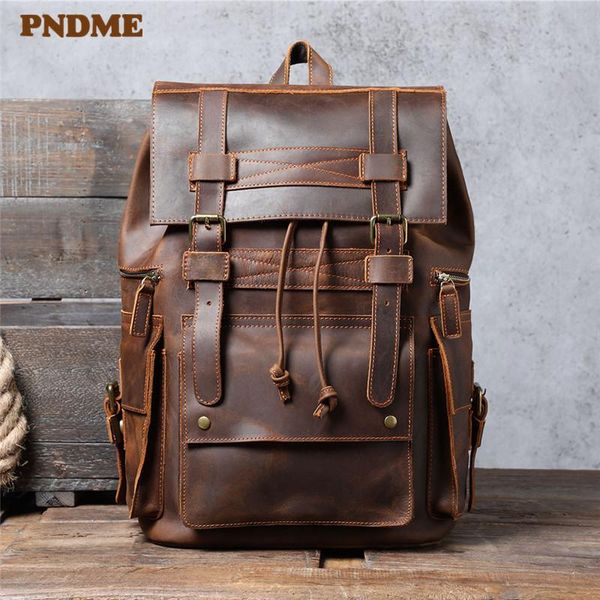 backpack vintage designer large capacity men's casual luxury genuine leather outdoor travel big bagpack
backpack vintage designer large capacity men's casual luxury genuine leather outdoor travel big bagpack