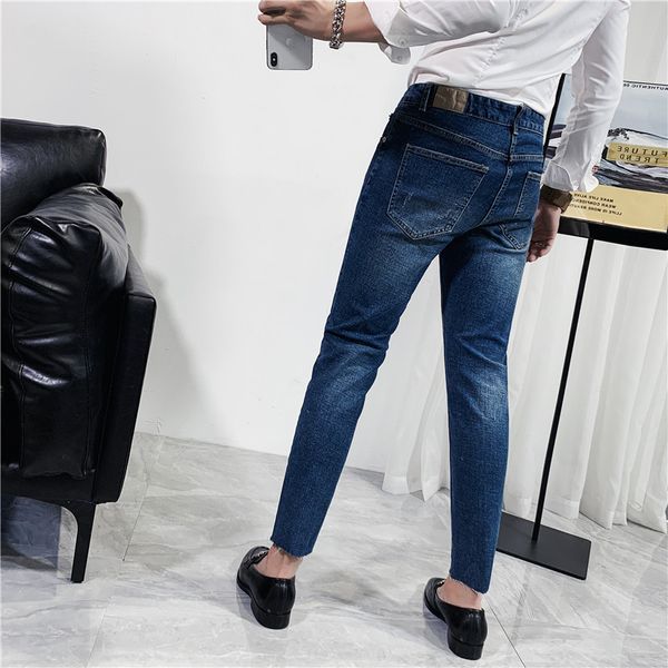 high 2021 new quality korean all game thin fit torn jeans men's clothes autumn streetwear stretch denim dark blue pants 3xl- nu4o
high 2021 new quality korean all game thin fit torn jeans men's clothes autumn streetwear stretch denim dark blue pants 3xl- nu4o
