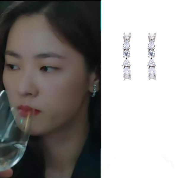 stud korean drama vincenzo same style earrings 2021 fashion elegant long, Golden;silver
stud korean drama vincenzo same style earrings 2021 fashion elegant long, Golden;silver