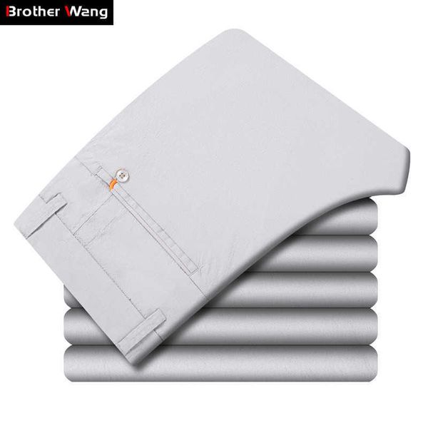 5 colors spring and summer men's slim casual pants fashion business cotton brand thin trousers classic style 210707, Black
5 colors spring and summer men's slim casual pants fashion business cotton brand thin trousers classic style 210707, Black