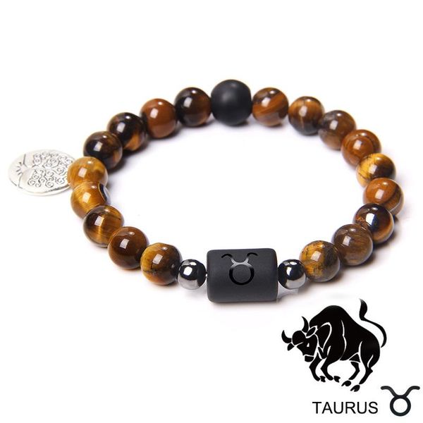 beaded, strands taurus constellation charm bracelets for women men natural stone 6 styles bangles 12 zodiac tiger eye strand beads drop, Black
beaded, strands taurus constellation charm bracelets for women men natural stone 6 styles bangles 12 zodiac tiger eye strand beads drop, Black