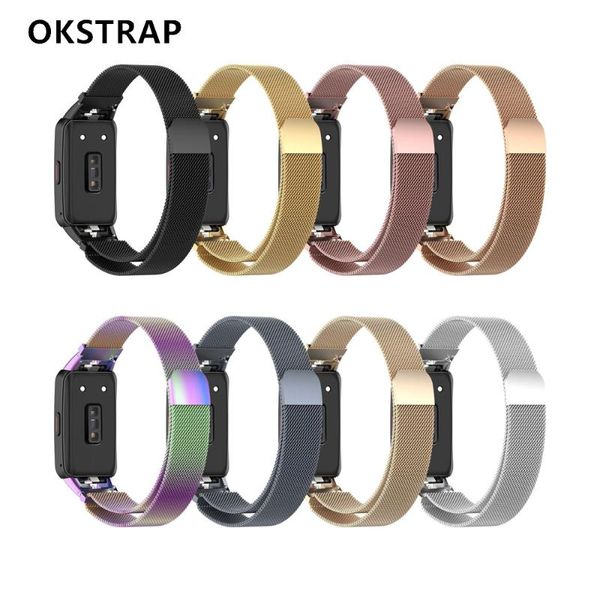 watch bands strap magnetic wristband bracelet for huawei band 6 smartwatch accessories stainless steel watchband, Black;brown
watch bands strap magnetic wristband bracelet for huawei band 6 smartwatch accessories stainless steel watchband, Black;brown