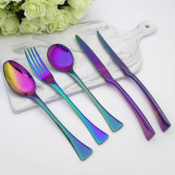 flatware sets steak knife dinner fork spoon stainless steel full set western dinnerware kitchen tableware 5pcs/set
flatware sets steak knife dinner fork spoon stainless steel full set western dinnerware kitchen tableware 5pcs/set