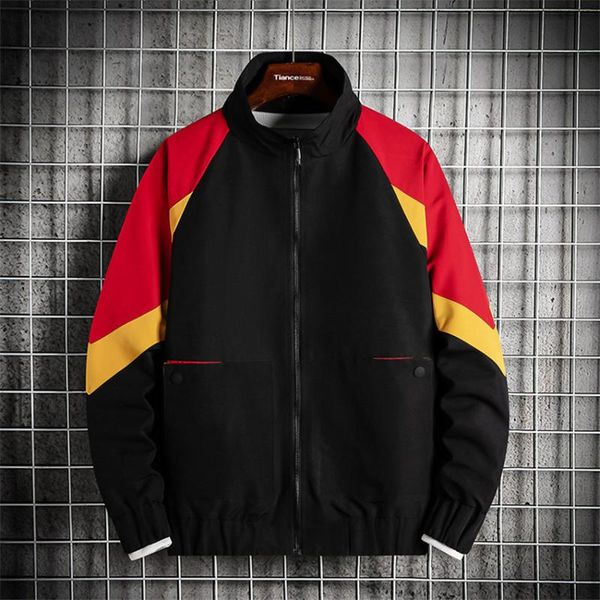 2021 new jacket men coat fashion hip hop stand collar stitching color coats casual mens cargo bomber jackets outwear streetwear, Black;brown
2021 new jacket men coat fashion hip hop stand collar stitching color coats casual mens cargo bomber jackets outwear streetwear, Black;brown