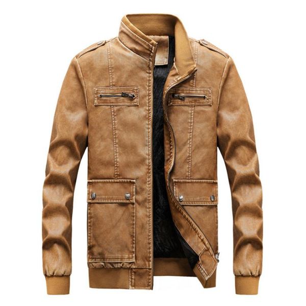men's fur & faux vintage leather jacket men fashion motorcycle windbreaker waterproof outwear warm winter 2021, Black
men's fur & faux vintage leather jacket men fashion motorcycle windbreaker waterproof outwear warm winter 2021, Black