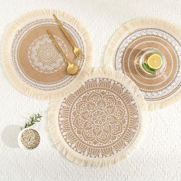 mats & pads pretty durable tassel placemats trendy ins style printed woven vase cushions multifunctional jute decorations
mats & pads pretty durable tassel placemats trendy ins style printed woven vase cushions multifunctional jute decorations