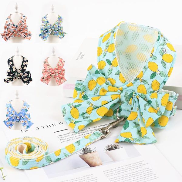 dog collars & leashes breathable harness and leash set floral bowknot cat harnesses for small medium vest pet accessoires
dog collars & leashes breathable harness and leash set floral bowknot cat harnesses for small medium vest pet accessoires