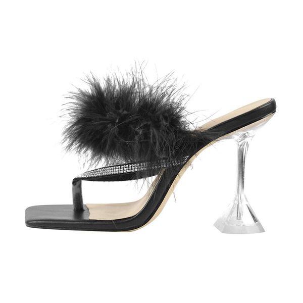 onlymaker women's rhinestone straps square toe sandals transparent metal tapered high heel thong ladies shoes black feather
onlymaker women's rhinestone straps square toe sandals transparent metal tapered high heel thong ladies shoes black feather