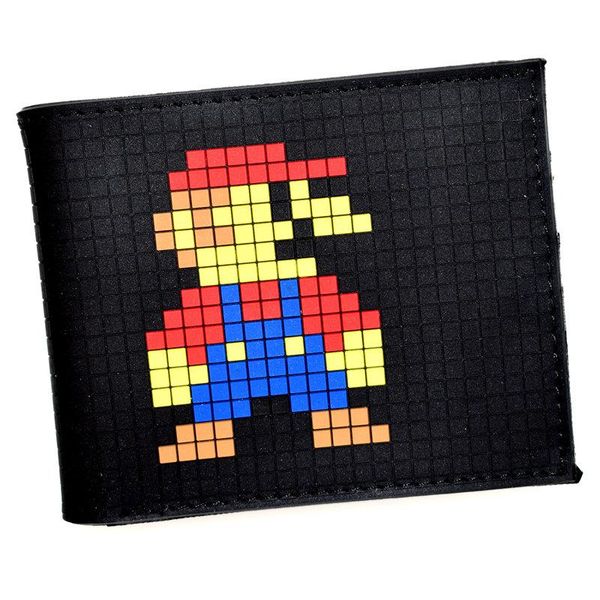 game wallet game boy color design coin purse pvc pu short wallet, Red;black 
game wallet game boy color design coin purse pvc pu short wallet, Red;black