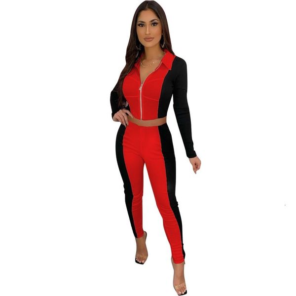 black red panelled women's clothing combined cultures and pants from two fashion outfits with streetwear loungewear joint ak47, Gray
black red panelled women's clothing combined cultures and pants from two fashion outfits with streetwear loungewear joint ak47, Gray