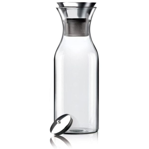 35 oz glass carafe with stainless steel silicone flip-flow lid - glass water pitcher fridge ice maker
35 oz glass carafe with stainless steel silicone flip-flow lid - glass water pitcher fridge ice maker