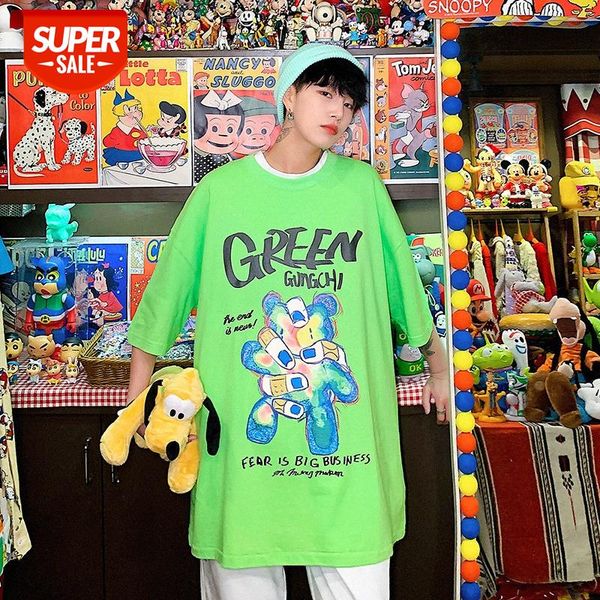 half-sleeved round neck short-sleeved t-shirt men's printed middle-sleeved loose hip-hop personality all-match #po7w, White;black
half-sleeved round neck short-sleeved t-shirt men's printed middle-sleeved loose hip-hop personality all-match #po7w, White;black