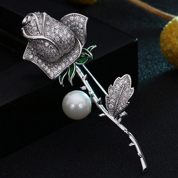pins, brooches cubic zircon rose flower for wedding bridal accessories women copper hijab pins accessory brooch pendant, Gray
pins, brooches cubic zircon rose flower for wedding bridal accessories women copper hijab pins accessory brooch pendant, Gray