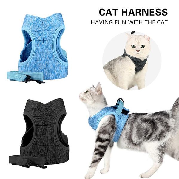 adjustable cat dog harness leash set soft breathable pet vest anti-escape harnesses for cat outdoor walking chest strap supplies
adjustable cat dog harness leash set soft breathable pet vest anti-escape harnesses for cat outdoor walking chest strap supplies