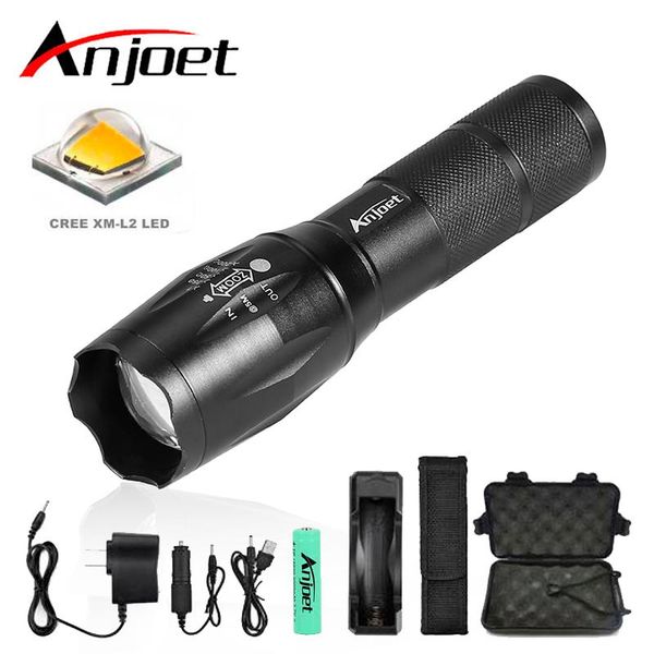 flashlights torches anjoet powerful xml t6 l2 led aluminum waterproof zoom camping torch tactical light 18650 rechargeable ba
flashlights torches anjoet powerful xml t6 l2 led aluminum waterproof zoom camping torch tactical light 18650 rechargeable ba