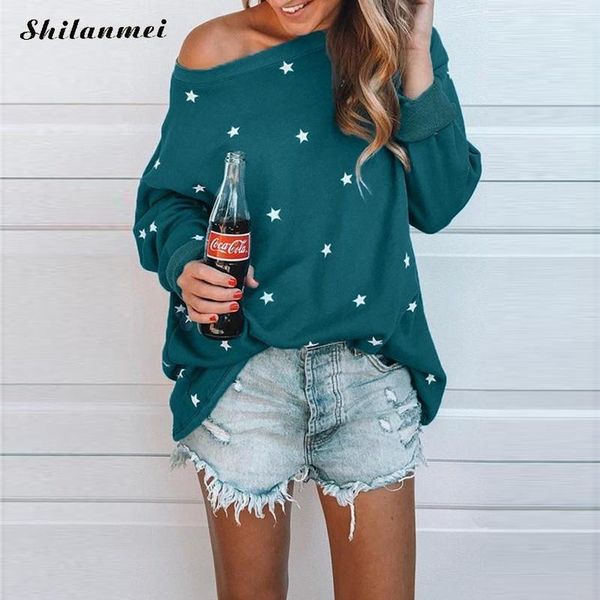 women's sweaters female knitted clothes one shoulder stars pullover long sleeved slim autumn spring women and pullovers plus size jumpe, White;black
women's sweaters female knitted clothes one shoulder stars pullover long sleeved slim autumn spring women and pullovers plus size jumpe, White;black