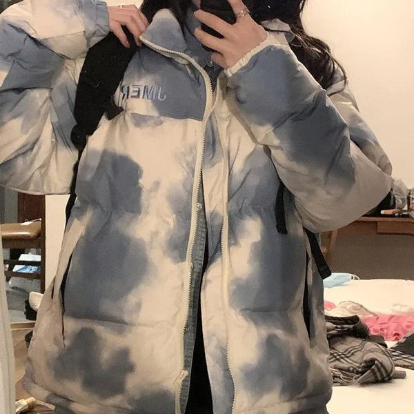 women's hoodies & sweatshirts street harajuku solid color tie-dye bread jacket korean casual loose thick warm cotton oversize parka clo, Black
women's hoodies & sweatshirts street harajuku solid color tie-dye bread jacket korean casual loose thick warm cotton oversize parka clo, Black