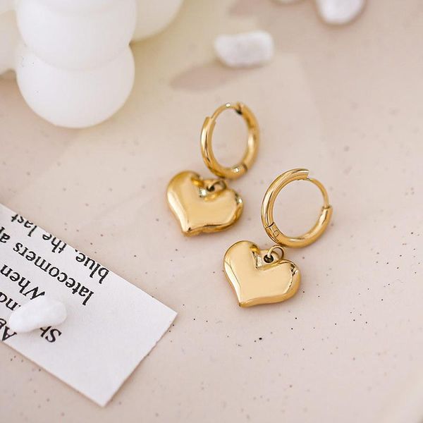hoop & huggie christmas earrings pendientes mujer stainless steel 2021 trendy style gold color heart earring fashion jewelry wedding, Golden;silver
hoop & huggie christmas earrings pendientes mujer stainless steel 2021 trendy style gold color heart earring fashion jewelry wedding, Golden;silver