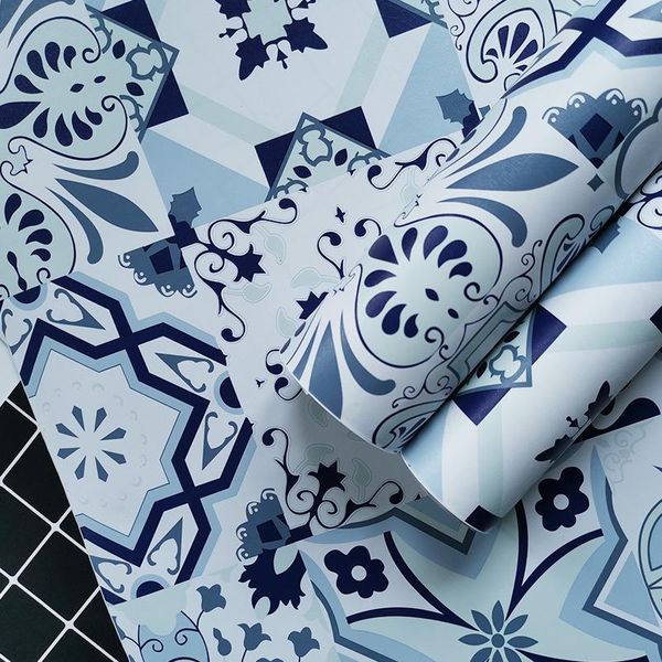 self adhesive for kitchen bathroom removable counter paper peel and stick wallpaper decor blue pattern waterproof contact paper
self adhesive for kitchen bathroom removable counter paper peel and stick wallpaper decor blue pattern waterproof contact paper