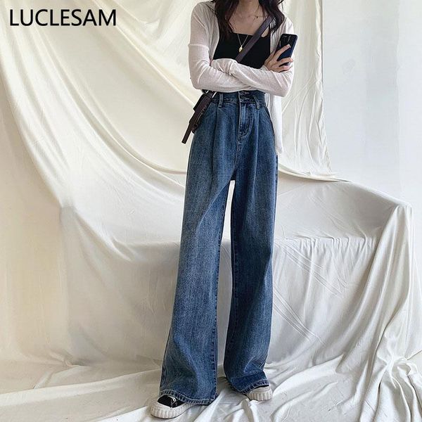 women's jeans womens high waist vintage loose boyfriend for women streetwear wide leg pants quality fashion denim 2xl, Blue
women's jeans womens high waist vintage loose boyfriend for women streetwear wide leg pants quality fashion denim 2xl, Blue