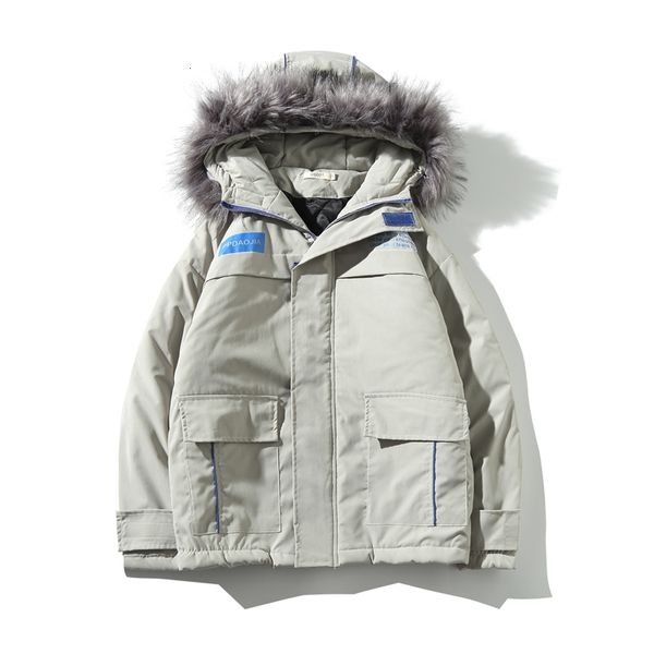 men's jackets men winter fur hooded warm thick cotton multi-pocket parkas mens casual coats outwear overcoats ib03, Black;brown
men's jackets men winter fur hooded warm thick cotton multi-pocket parkas mens casual coats outwear overcoats ib03, Black;brown