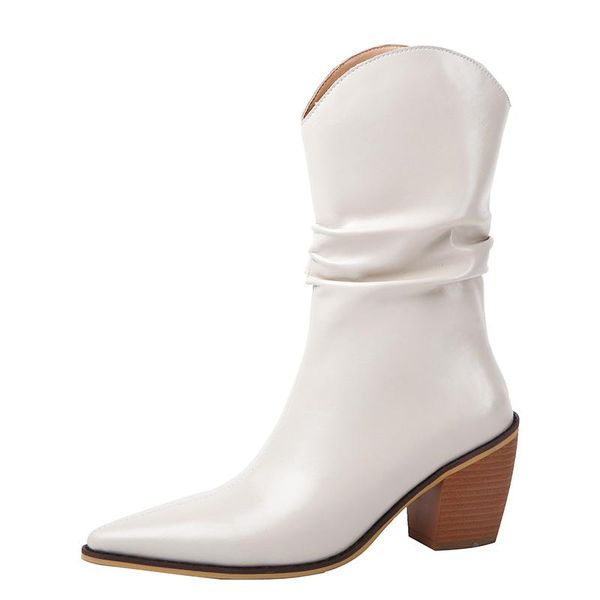 boots 2021 women mid-calf brand fashion cool genuine leather autumn winter retro casual embroider short western woman, Black
boots 2021 women mid-calf brand fashion cool genuine leather autumn winter retro casual embroider short western woman, Black