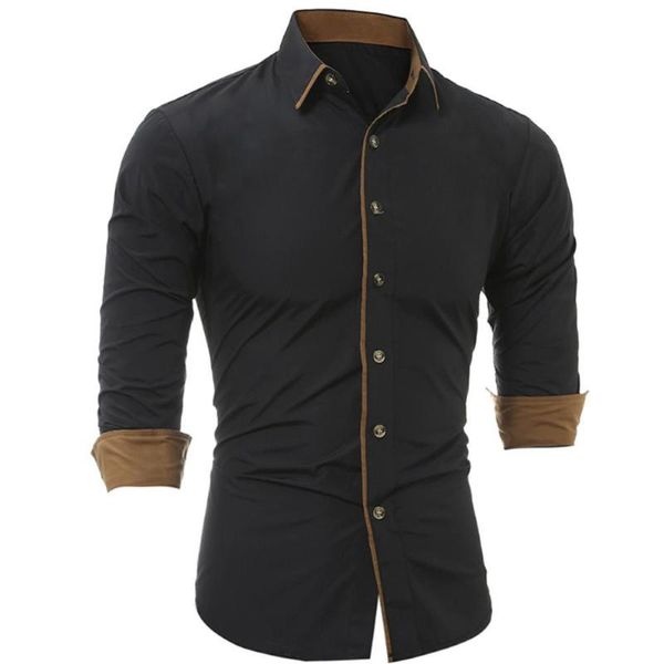 casual men solid color long sleeve buttons down shirt cotton plus size blouse buttons down shirt cotton plus size blouse, White;black
casual men solid color long sleeve buttons down shirt cotton plus size blouse buttons down shirt cotton plus size blouse, White;black