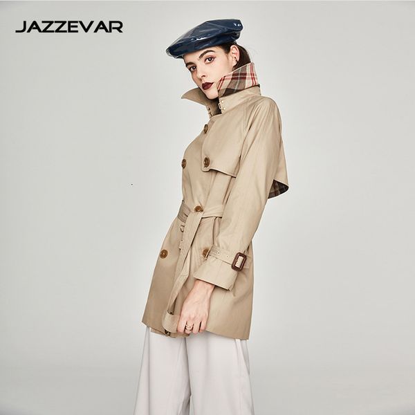 women's trench coats long korean version spring fall chic style loose little female chameleon jacket, Tan;black
women's trench coats long korean version spring fall chic style loose little female chameleon jacket, Tan;black