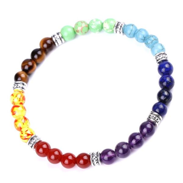 beaded, strands fashion jewelry 7 chakra natural stone beads bracelet men women gifts, Black
beaded, strands fashion jewelry 7 chakra natural stone beads bracelet men women gifts, Black
