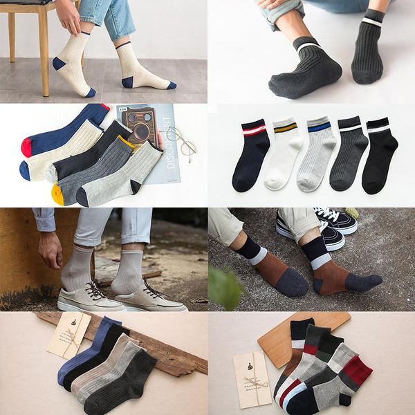 men's socks 1pc men's autumn and winter models are on the solid color cotton -selling factory direct, Black
men's socks 1pc men's autumn and winter models are on the solid color cotton -selling factory direct, Black