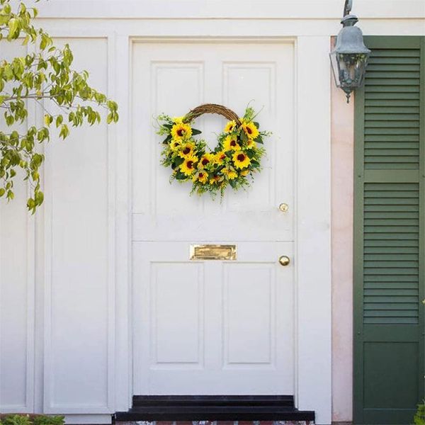 artificial sunflowerwreath hanging wreath garland for front door christmas party wedding decoration
artificial sunflowerwreath hanging wreath garland for front door christmas party wedding decoration