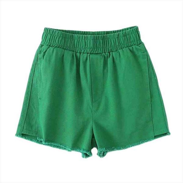 summer korean style candy color elastic washed cotton loose wide leg casual shorts for women, White;black
summer korean style candy color elastic washed cotton loose wide leg casual shorts for women, White;black