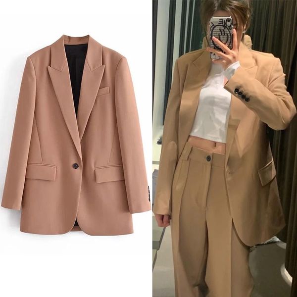 women's suits & blazers woman 2021 khaki long blazer women spring autumn casual sleeve jacket female oversize office button pocket coat, White;black
women's suits & blazers woman 2021 khaki long blazer women spring autumn casual sleeve jacket female oversize office button pocket coat, White;black