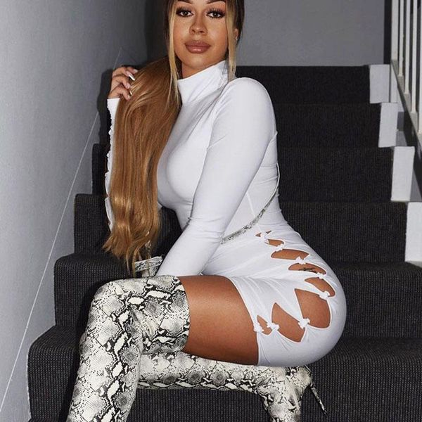 casual dresses hollow out party short wrap dress women long sleeve bodycon club wear autumn basic mini white streetwear yuqung, Black;gray
casual dresses hollow out party short wrap dress women long sleeve bodycon club wear autumn basic mini white streetwear yuqung, Black;gray