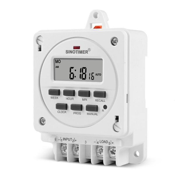 timers tm618e series with mounting base time-controlled timer switch no loose parts built-in battery 40hma