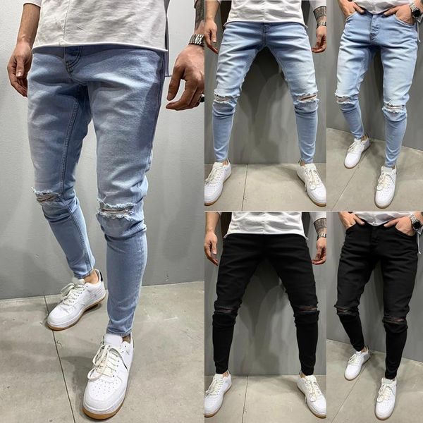 men's jeans 2021 autumn 3 styles classic elastic stretch-fit thin business casual style, Blue
men's jeans 2021 autumn 3 styles classic elastic stretch-fit thin business casual style, Blue