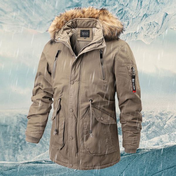 men's jackets -20 degree winter parka jacket men fashion hooded fur collar windbreaker parkas coat wool liner keep warm outwear ro, Black;brown
men's jackets -20 degree winter parka jacket men fashion hooded fur collar windbreaker parkas coat wool liner keep warm outwear ro, Black;brown