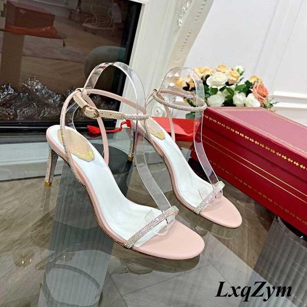 dress shoes crystal decor ankle strap stilettos high heel women sandals thin heels party round toe lady, Black
dress shoes crystal decor ankle strap stilettos high heel women sandals thin heels party round toe lady, Black