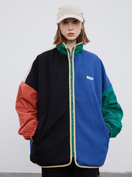 women's jackets nembroidery harajuku patch plus size coat 2021 winter autumn hip hop long sleeve female jacket outwear, Black;brown
women's jackets nembroidery harajuku patch plus size coat 2021 winter autumn hip hop long sleeve female jacket outwear, Black;brown