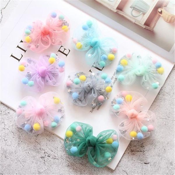 10pcs/lot kids cute colorful pom pom hair clip bow sweet princess hair clip for girls children accessories headdress, Slivery;white
10pcs/lot kids cute colorful pom pom hair clip bow sweet princess hair clip for girls children accessories headdress, Slivery;white